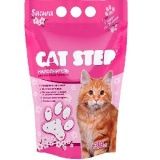 Наполнитель для кошачьего туалета Cat Step Сакура силикагель 3,8 л.